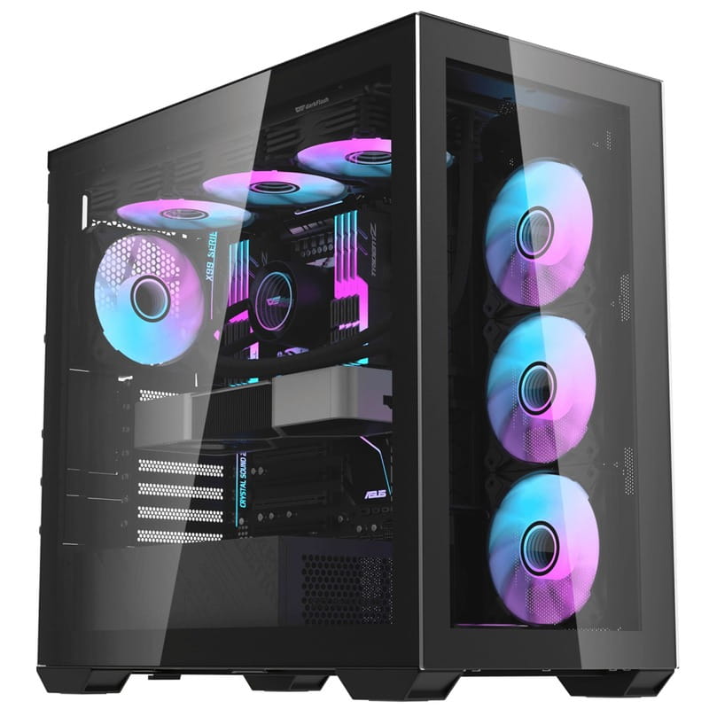 Корпус DarkFlash DLX4000 Glass Black
