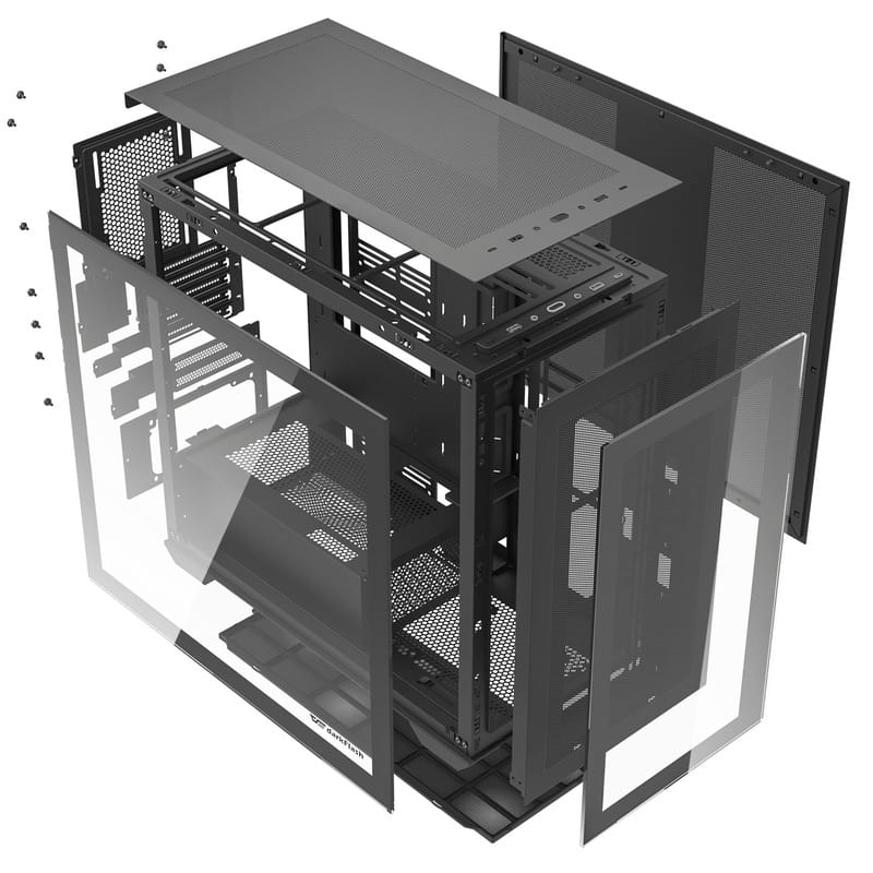 Корпус DarkFlash DLX4000 Glass Black