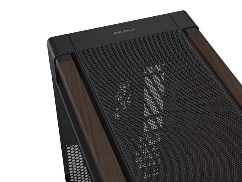 Корпус Asus ProArt PA602 Walnut Wood Tempered Glass Modern Black (90DC00J0-B09030)