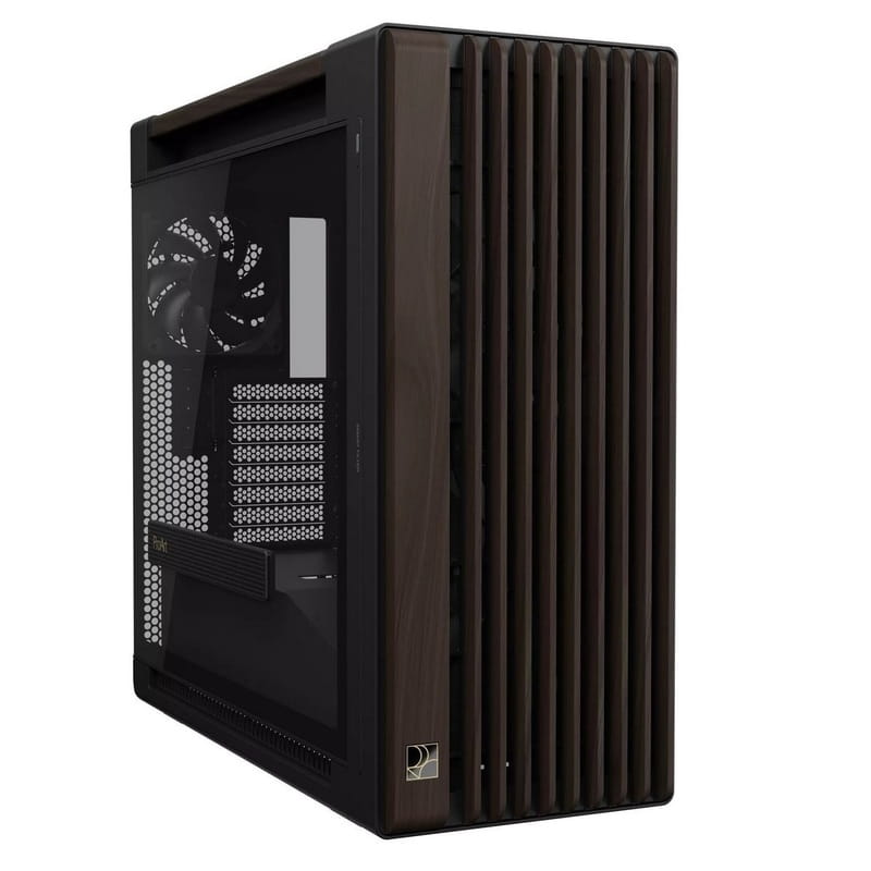 Корпус Asus ProArt PA602 Walnut Wood Tempered Glass Modern Black (90DC00J0-B09030)