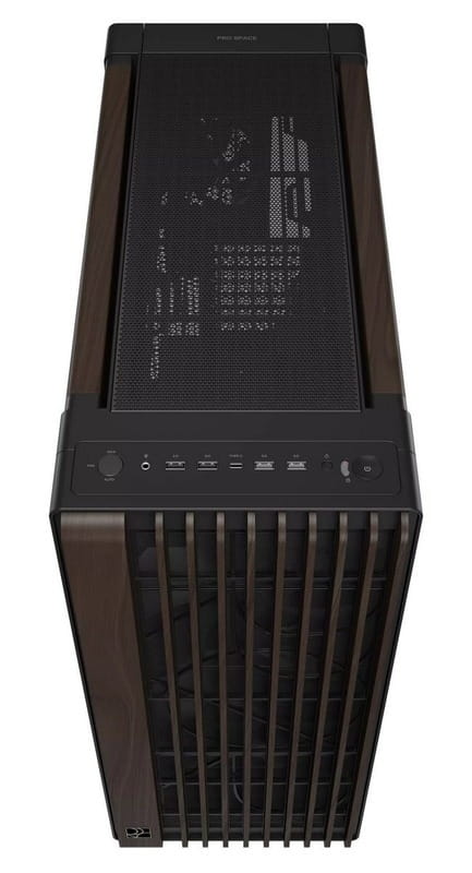 Корпус Asus ProArt PA602 Walnut Wood Metal Panel Modern Black (90DC00J0-B09040)