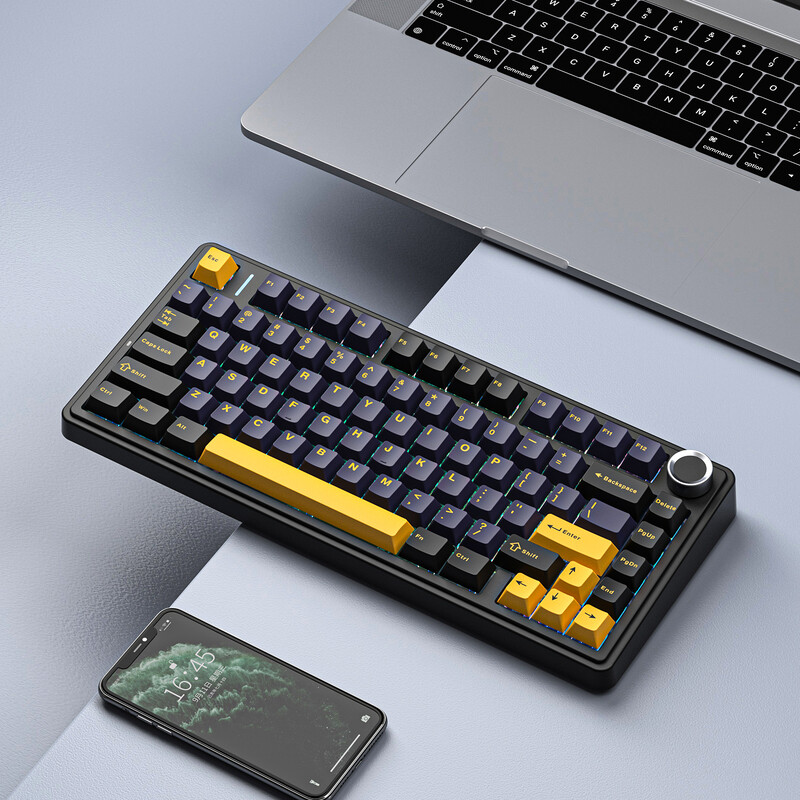 Клавіатура Aula F75 Wired Gasket Black (6978080504890)