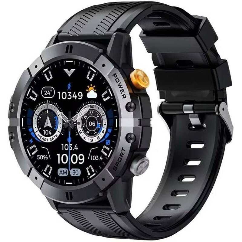 Смарт-годинник Oukitel BT15 Black (6941749851031)