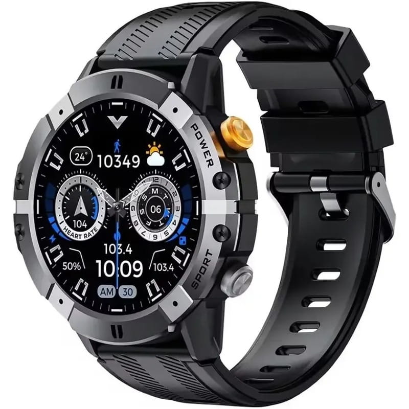 Смарт-часы Oukitel BT15 Silver (6941749851048)