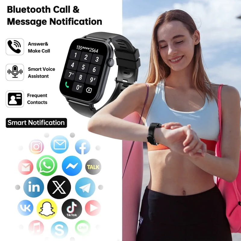 Смарт-годинник Oukitel V3 Black (6941749818591)