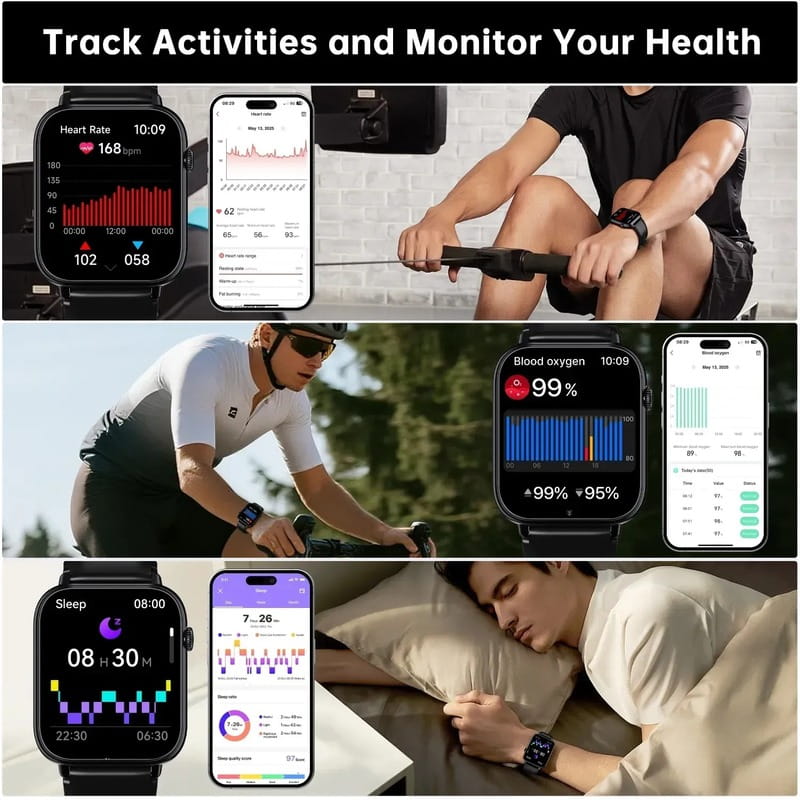 Смарт-годинник Oukitel V3 Black (6941749818591)