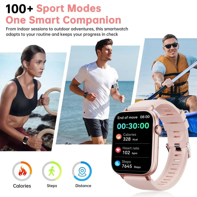 Смарт-годинник Oukitel V3 Pink (6941749818607)