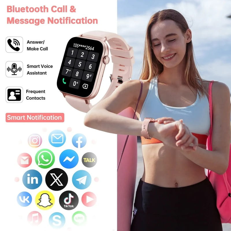 Смарт-часы Oukitel V3 Pink (6941749818607)