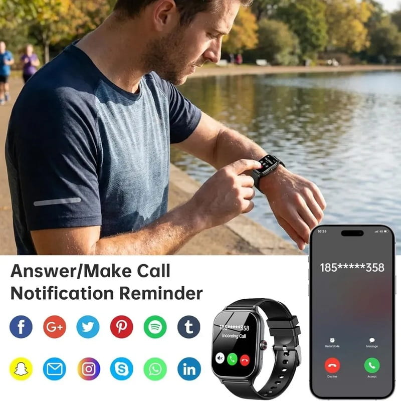 Смарт-годинник Oukitel V7 Black (6941749851055)