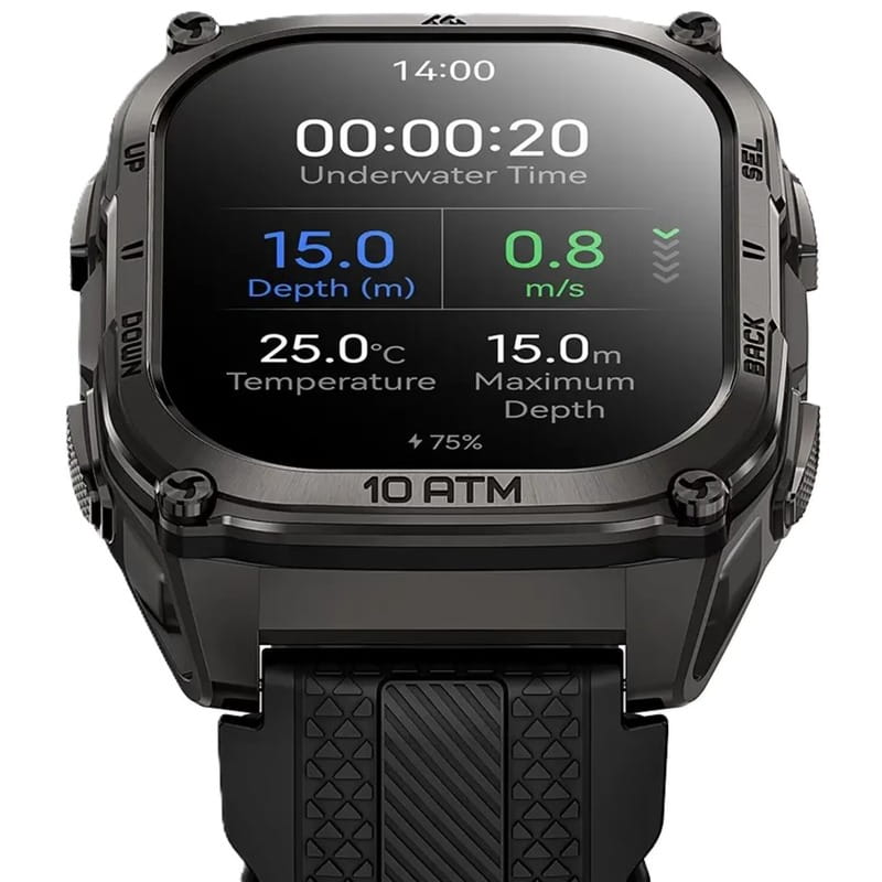 Смарт-годинник Kospet Tank M4 Black