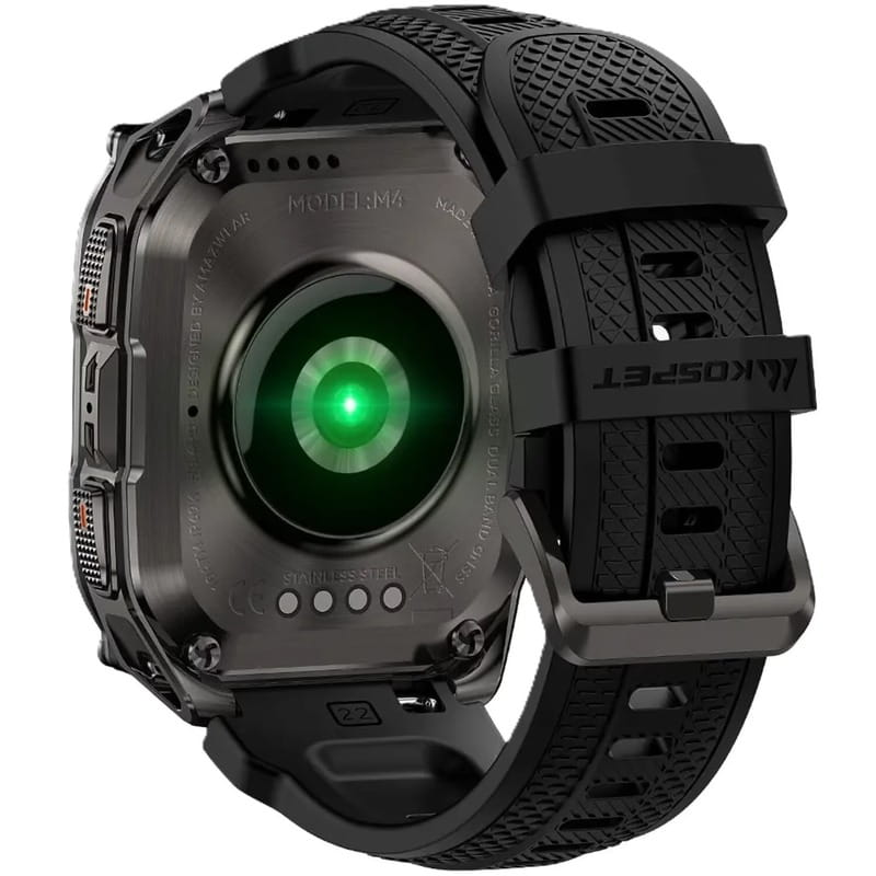 Смарт-годинник Kospet Tank M4 Black