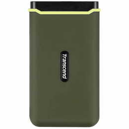 Накопичувач зовнішній SSD USB 3.1 Gen 2 Type-C 1TB Transcend ESD380С Military Green (TS1TESD380C)