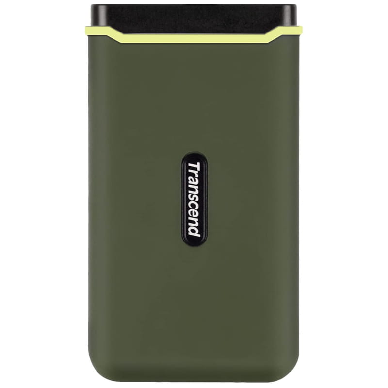 Накопичувач зовнішній SSD USB 3.1 Gen 2 Type-C 1TB Transcend ESD380С Military Green (TS1TESD380C)