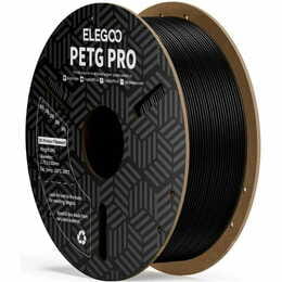 Філамент пластик Elegoo для 3D-принтера Petg Pro 1.75 мм 1 кг, чорний (50.203.0198)