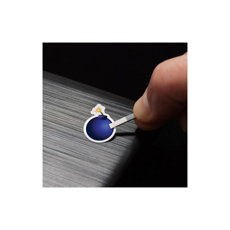 Наклейка на клавіатуру Сектор SampleZone непрозора чорна, біло-жовта Англійська / Українська (SZ-BK-YS)