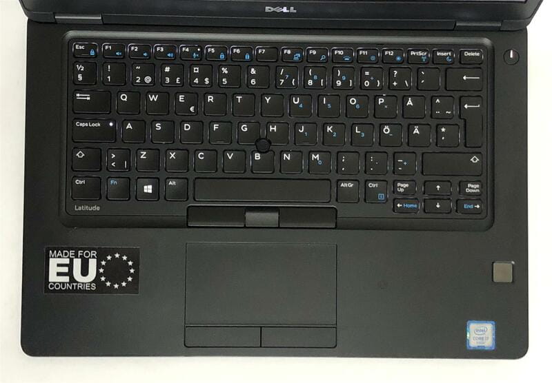 Ноутбук Dell Latitude 5480 / 14" (1366x768) / i7-6600U / 8GB / 256GB SSD / Win10Pro / 4G/LTE / Backlight / сканер отпечатка - Б/у