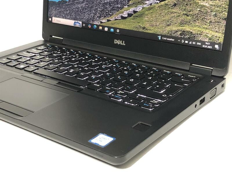 Ноутбук Dell Latitude 5480 / 14" (1366x768) / i7-6600U / 8GB / 256GB SSD / Win10Pro / 4G/LTE / Backlight / сканер отпечатка - Б/у