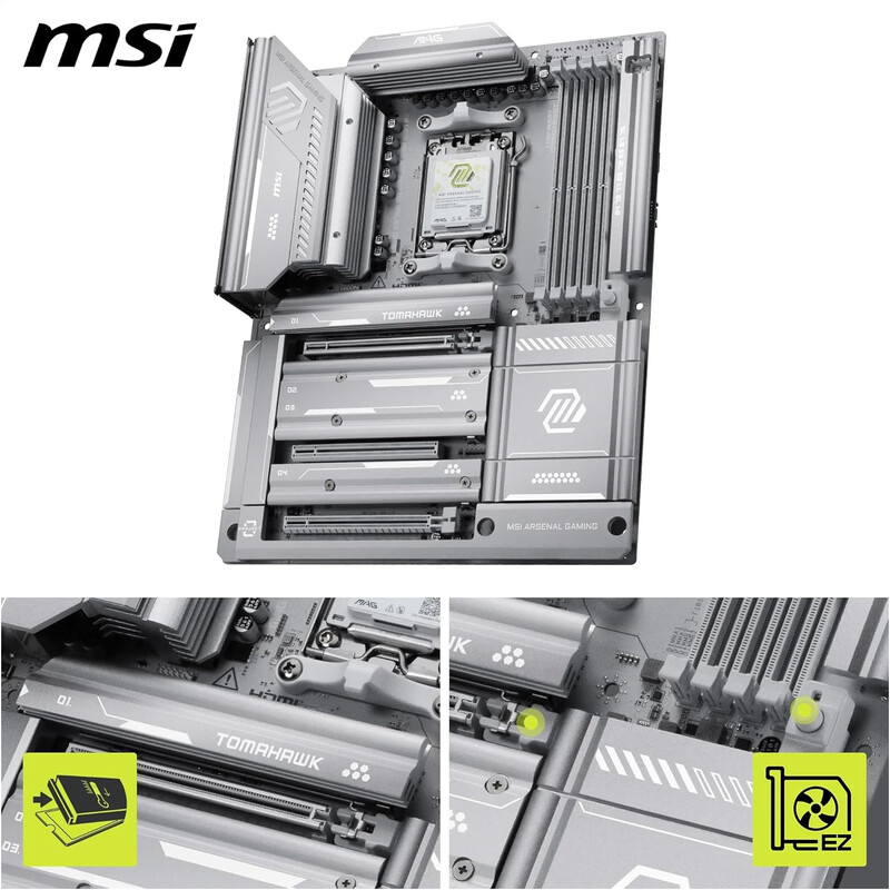 Материнська плата MSI MAG X870E Tomahawk Max WiFi PZ Socket AM5