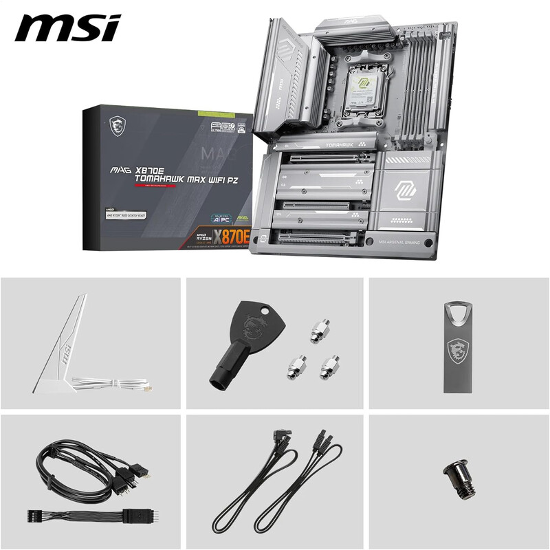 Материнська плата MSI MAG X870E Tomahawk Max WiFi PZ Socket AM5