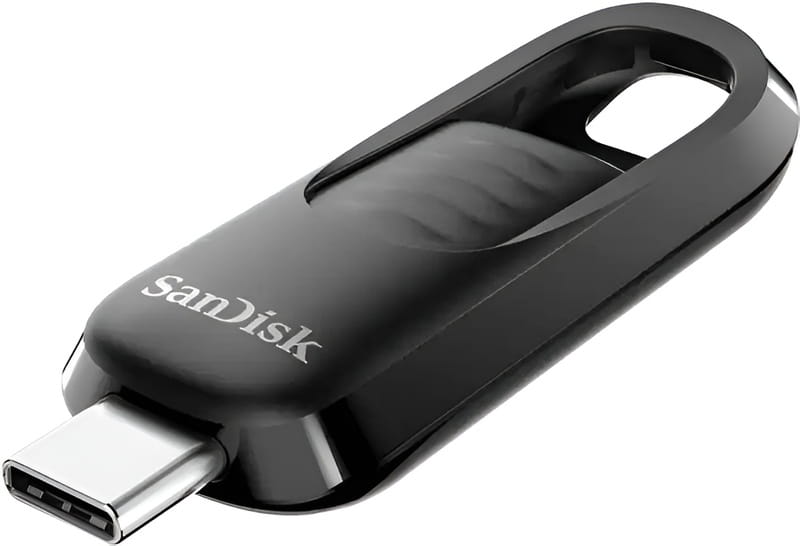 Флеш-накопитель USB 128GB SanDisk Ultra Slider (SDCZ480-128G-G46)