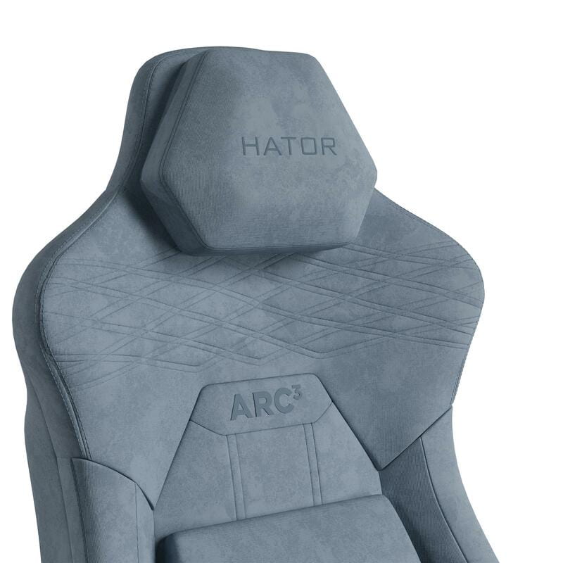 Крісло для геймерів Hator Arc 3 XL Velour Blue (HTC3445XL)