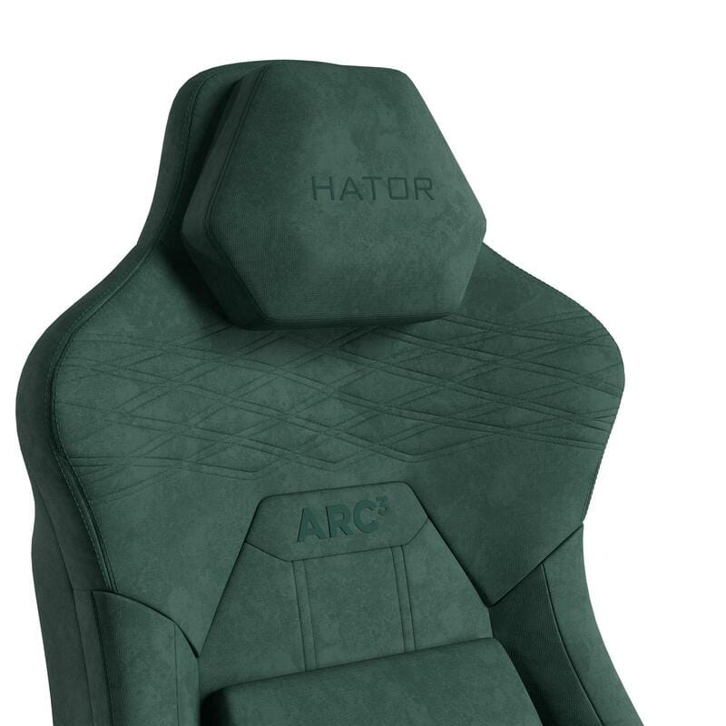 Крісло для геймерів Hator Arc 3 XL Velour Emerald (HTC3448XL)
