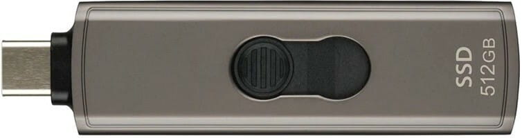 Накопичувач зовнішній SSD USB 3.2 Type-C 512GB Transcend ESD330C Dark Grayish Brown (TS512GESD330C)