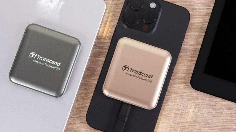 Накопичувач зовнішній SSD USB 3.2 Gen 2 Type-C 1.0TB Transcend ESD420G Champagne Gold (TS1TESD420G)
