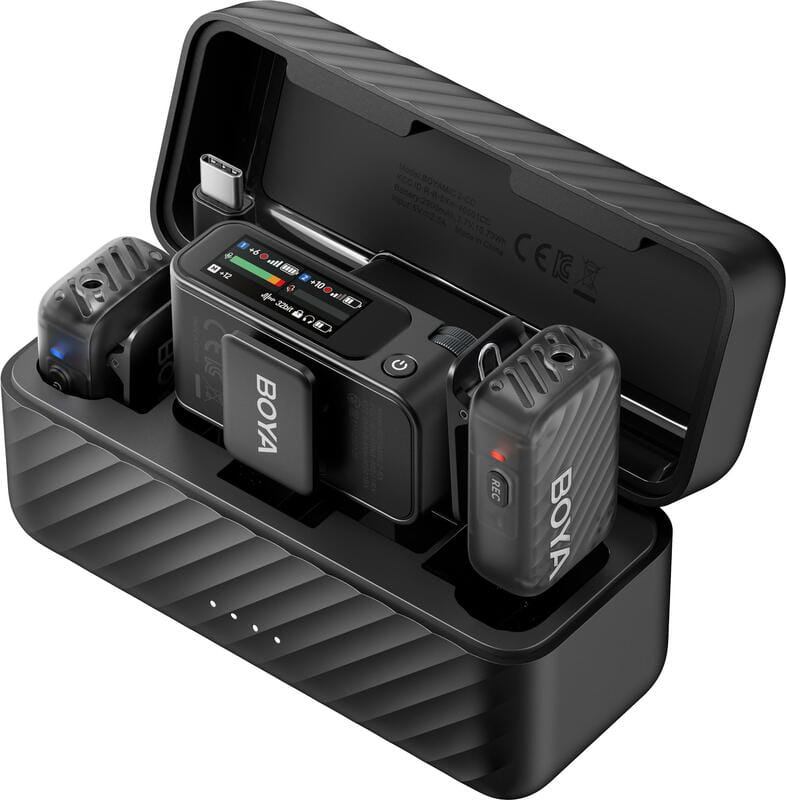 Мікрофон BOYA MIC 2-02 Type-C/TRS Black