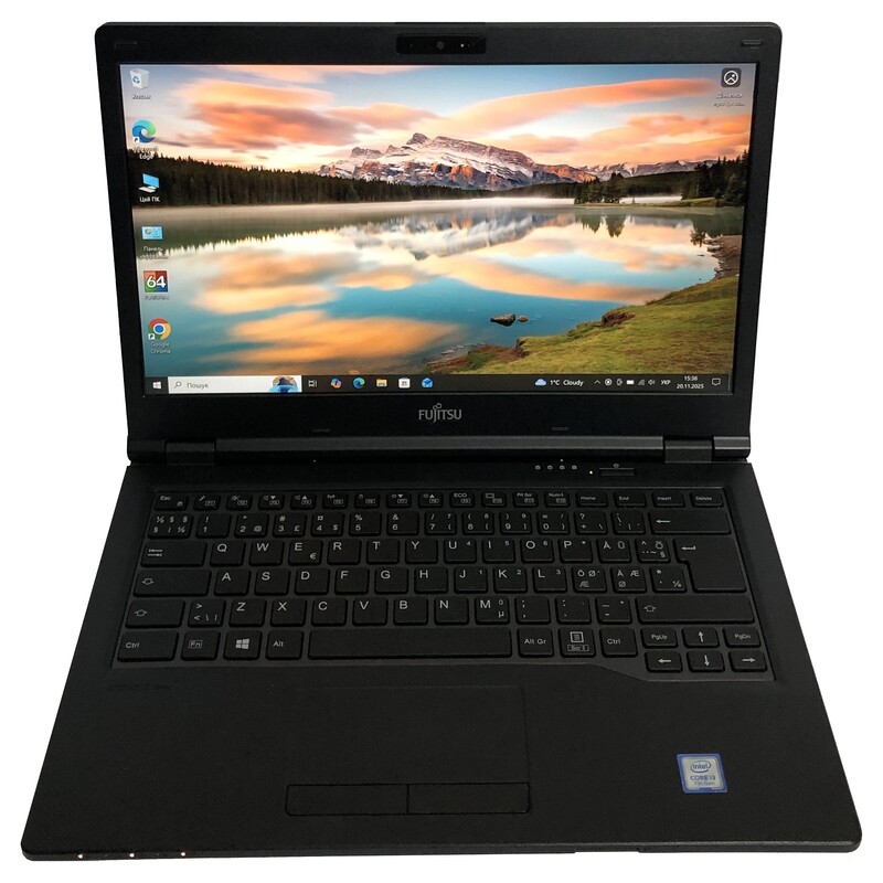 Ноутбук Fujitsu Lifebook E548 / 14" FullHD IPS / i3-7130U / 8GB / 256GB SSD / 4G/LTE / Win10Pro - Б/у