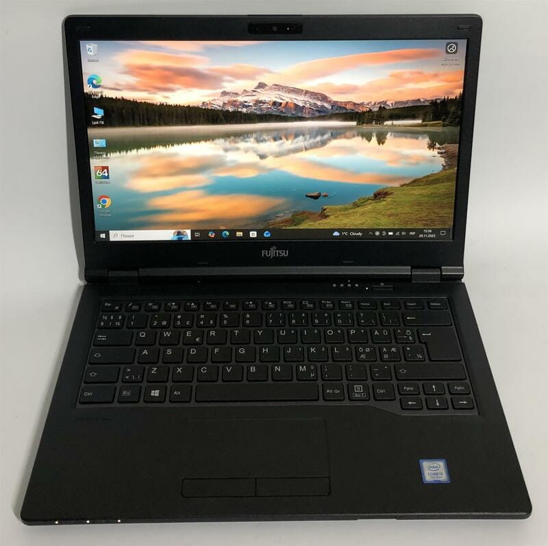Ноутбук Fujitsu Lifebook E548 / 14" FullHD IPS / i3-7130U / 8GB / 256GB SSD / 4G/LTE / Win10Pro - Б/у