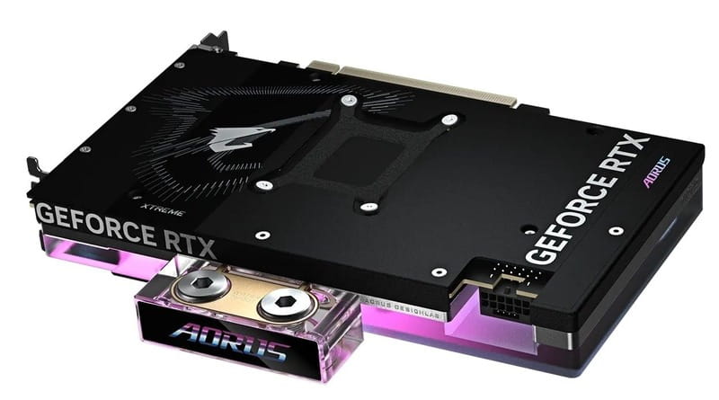 Відеокарта GF RTX 5080 16GB GDDR7 Aorus Xtreme Waterforce WB Gigabyte (GV-N5080AORUSX WB-16GD)