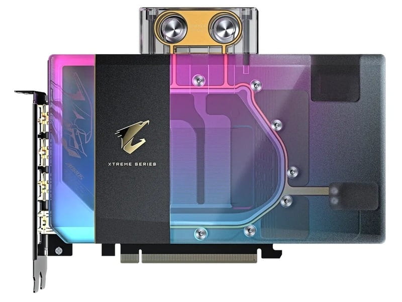 Відеокарта GF RTX 5080 16GB GDDR7 Aorus Xtreme Waterforce WB Gigabyte (GV-N5080AORUSX WB-16GD)