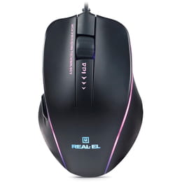 Мышь REAL-EL RM-747 Black (EL123200028)