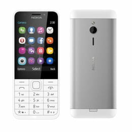 Мобильный телефон Nokia 230 Dual Sim White (A00026972)