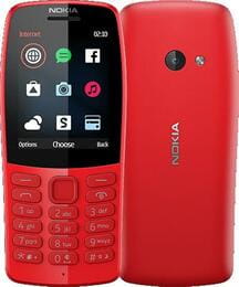 Мобiльний телефон Nokia 210 Dual Sim Red