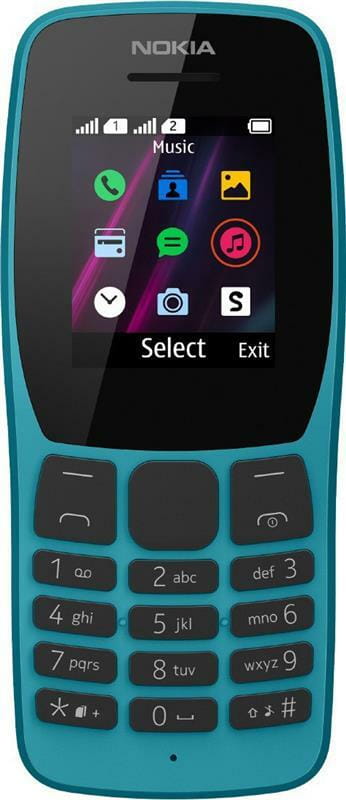 Мобільний телефон Nokia 110 2019 Dual Sim Blue