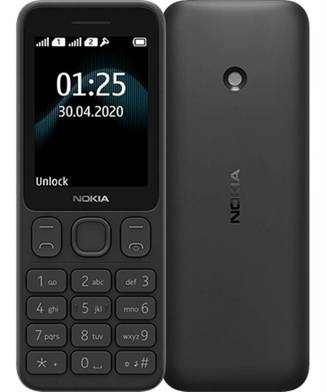 Мобiльний телефон Nokia 125 Dual Sim Black