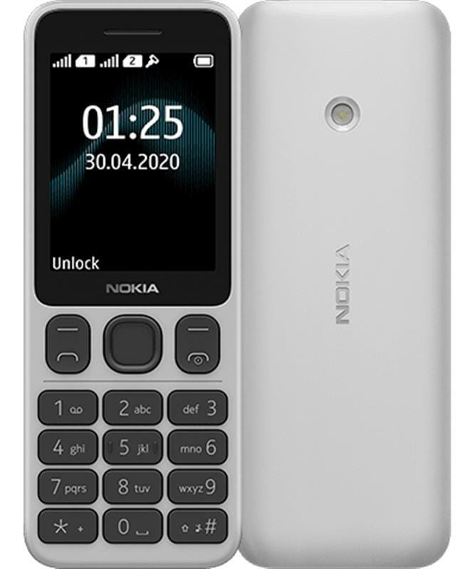 Мобильный телефон Nokia 125 Dual Sim White