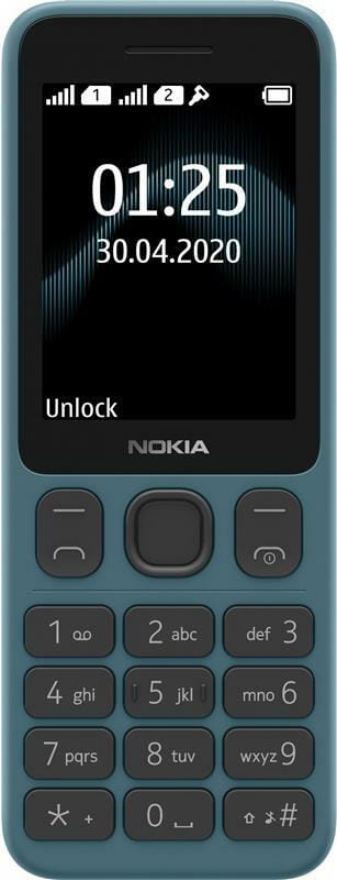 Мобiльний телефон Nokia 125 Dual Sim Blue
