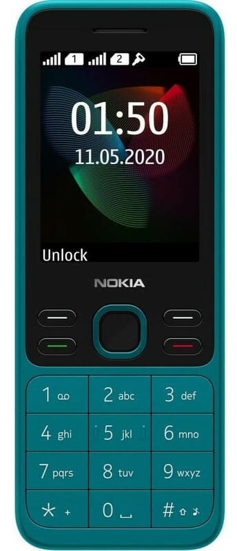 Мобiльний телефон Nokia 150 2020 Dual Sim Cyan