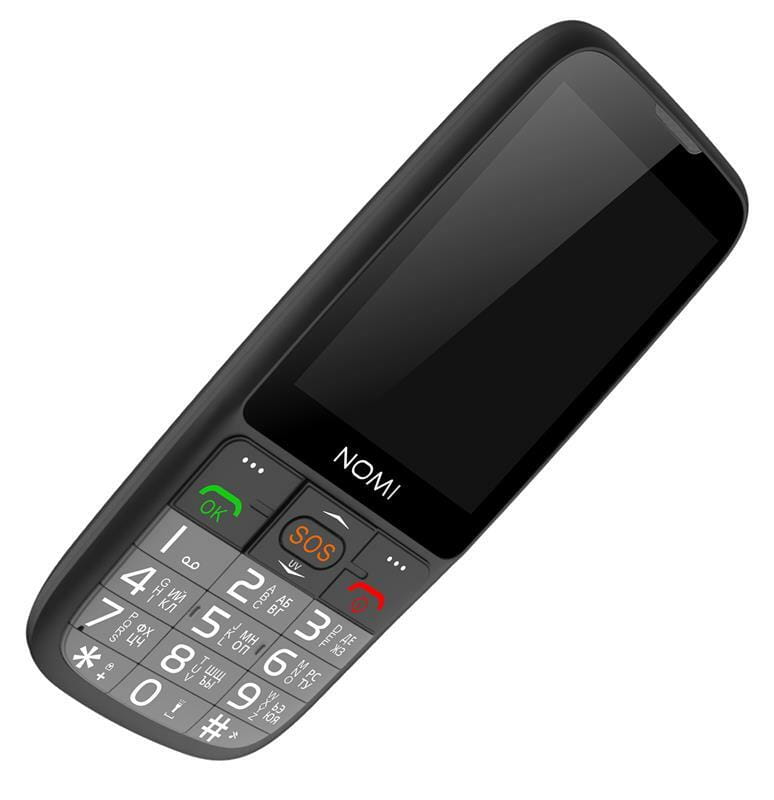 Мобiльний телефон Nomi i281+ Dual Sim Black