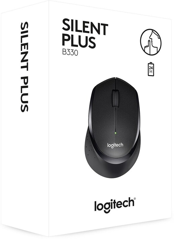 Миша бездротова Logitech B330 Silent Plus Black (910-004913)