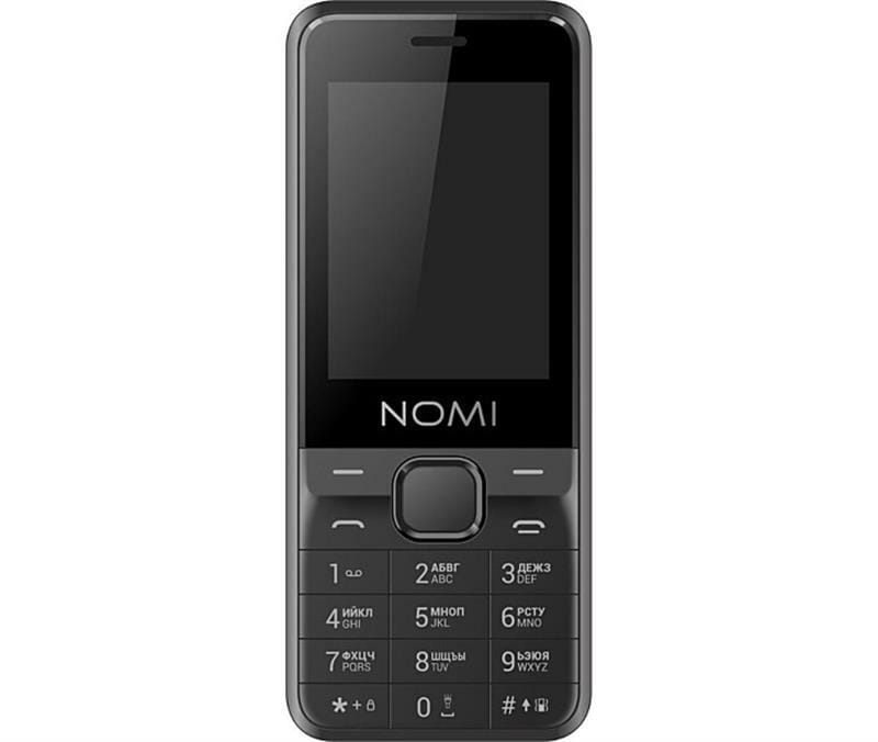 Мобильный телефон Nomi i2402 Dual Sim Black