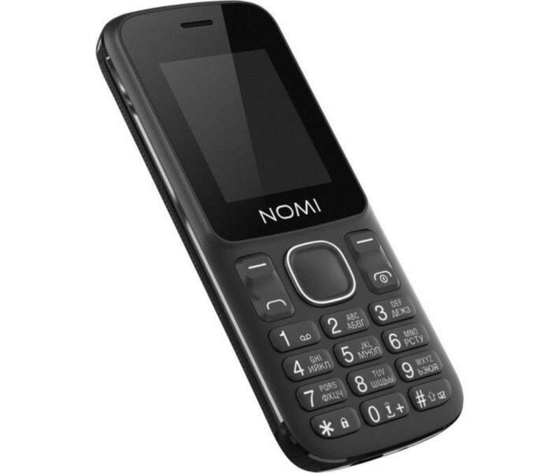 Мобiльний телефон Nomi i188s Dual Sim Black