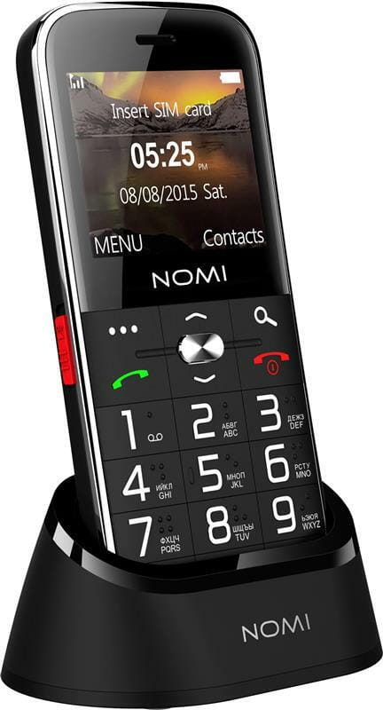 Мобільний телефон Nomi i220 Dual Sim Black