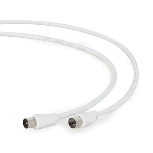 Photos - Ethernet Cable Cablexpert Кабель-подовжувач коаксіальний   75 Ом, White, 1.8 м (CCV-515-W)