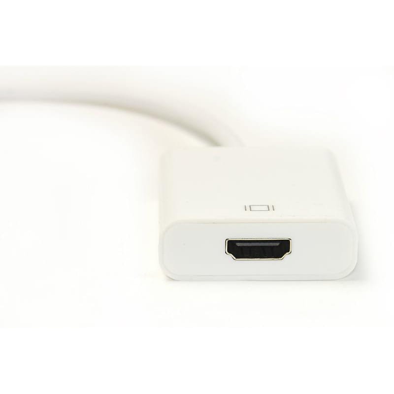 Адаптер PowerPlant (DV00DV4065) USB Type-C-HDMI, 0.15м, White