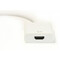 Фото - Адаптер PowerPlant (DV00DV4065) USB Type-C-HDMI, 0.15м, White | click.ua