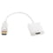 Фото - Адаптер PowerPlant (KD00AS1236) DisplayPort-HDMI, 0.15м, White | click.ua